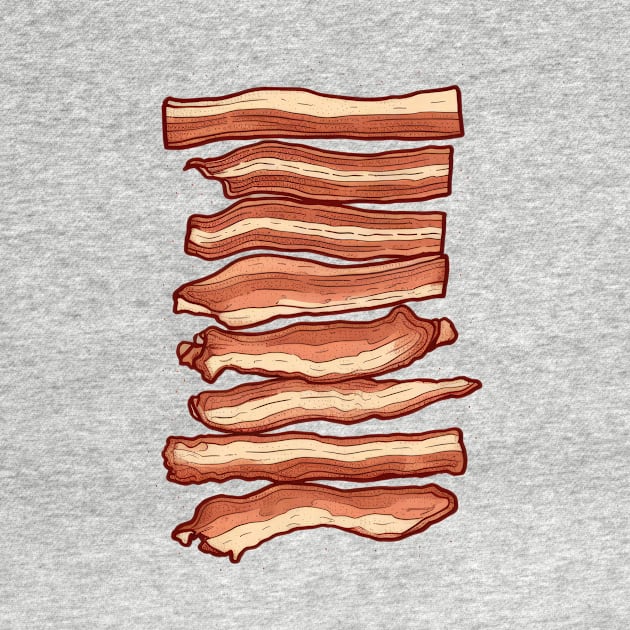 Sizzling Bacon Strips by JensenArtCo